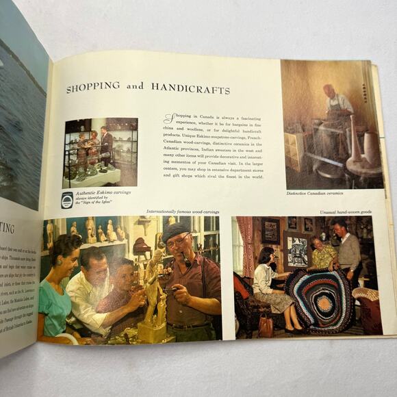 Vintage 70's Invitation To Canada Brochure - Picture 10 of 12